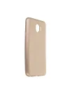 Mey İthalat®  Samsung Galaxy J4 Kılıf First Silikon - Gold