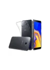 Mey İthalat®  Samsung Galaxy J4 Plus Kılıf Lüx Şeffaf Silikon