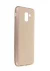 Mey İthalat®  Samsung Galaxy J6 Kılıf First Silikon - Gold