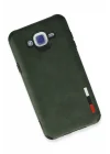Mey İthalat®  Samsung Galaxy J7 Kılıf Loop Deri Silikon - Yeşil