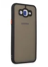 Mey İthalat®  Samsung Galaxy J7 Kılıf Montreal Silikon Kapak - Siyah