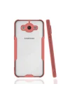 Mey İthalat®  Samsung Galaxy J7 Kılıf Platin Silikon - Pembe