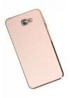 Mey İthalat®  Samsung Galaxy J7 Prime Kılıf Volet Silikon - Pembe