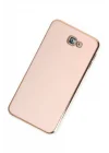 Mey İthalat®  Samsung Galaxy J7 Prime Kılıf Volet Silikon - Pembe