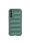 Mey İthalat®  Samsung Galaxy M14 5G Kılıf Optimum Silikon - Koyu Yeşil