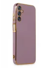 Mey İthalat®  Samsung Galaxy M14 5G Kılıf Volet Silikon - Mor