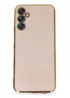 Mey İthalat®  Samsung Galaxy M14 5G Kılıf Volet Silikon - Pembe