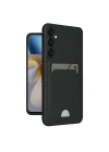 Mey İthalat®  Samsung Galaxy M15 Kelvin Kartvizitli Silikon - Siyah