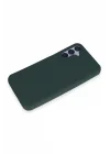 Mey İthalat®  Samsung Galaxy M15 Kılıf First Silikon - Koyu Yeşil
