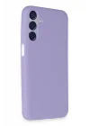 Mey İthalat®  Samsung Galaxy M15 Kılıf First Silikon - Lila