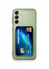 Mey İthalat®  Samsung Galaxy M15 Kılıf Kart Şeffaf Silikon - Şeffaf