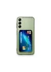 Mey İthalat®  Samsung Galaxy M15 Kılıf Kart Şeffaf Silikon - Şeffaf