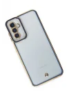 Mey İthalat®  Samsung Galaxy M23 Kılıf Liva Lens Silikon - Mavi