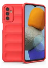 Mey İthalat®  Samsung Galaxy M23 Kılıf Optimum Silikon - Kırmızı
