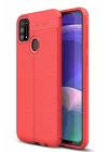 Mey İthalat®  Samsung Galaxy M31 Kılıf Auto Focus Kapak - Kırmızı