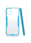 Mey İthalat®  Samsung Galaxy M31 Kılıf Platin Silikon - Mavi