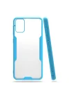 Mey İthalat®  Samsung Galaxy M31 Kılıf Platin Silikon - Mavi