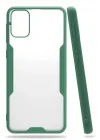 Mey İthalat®  Samsung Galaxy M31 Kılıf Platin Silikon - Yeşil