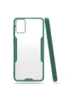 Mey İthalat®  Samsung Galaxy M31 Kılıf Platin Silikon - Yeşil