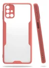Mey İthalat®  Samsung Galaxy M31S Kılıf Platin Silikon - Pembe