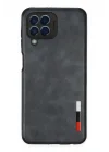 Mey İthalat®  Samsung Galaxy M33 Kılıf Loop Deri Silikon - Lacivert