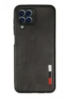 Mey İthalat®  Samsung Galaxy M33 Kılıf Loop Deri Silikon - Siyah