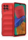 Mey İthalat®  Samsung Galaxy M33 Kılıf Optimum Silikon - Kırmızı