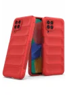 Mey İthalat®  Samsung Galaxy M33 Kılıf Optimum Silikon - Kırmızı