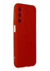 Mey İthalat®  Samsung Galaxy M34 5G Kılıf First Silikon - Kırmızı