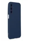Mey İthalat®  Samsung Galaxy M34 5G Kılıf First Silikon - Lacivert