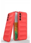 Mey İthalat®  Samsung Galaxy M34 5G Kılıf Optimum Silikon - Kırmızı