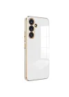 Mey İthalat®  Samsung Galaxy M34 5G Kılıf Volet Silikon - Beyaz