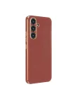 Mey İthalat®  Samsung Galaxy M34 5G Kılıf Volet Silikon - Kırmızı