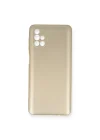 Mey İthalat®  Samsung Galaxy M51 Kılıf First Silikon - Gold
