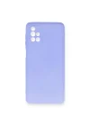 Mey İthalat®  Samsung Galaxy M51 Kılıf First Silikon - Lila