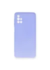 Mey İthalat®  Samsung Galaxy M51 Kılıf First Silikon - Lila