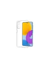 Mey İthalat®  Samsung Galaxy M52 5G Kılıf Deluxe 2mm Şeffaf Silikon - Şeffaf