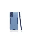 Mey İthalat®  Samsung Galaxy M52 5G Kılıf Platin Silikon - Lacivert