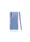Mey İthalat®  Samsung Galaxy M52 5G Kılıf Platin Silikon - Lila