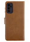 Mey İthalat®  Samsung Galaxy M52 5G Kılıf Trend S Plus Kapaklı Kılıf - Taba