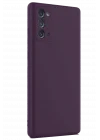 Mey İthalat®  Samsung Galaxy Note 20 Kılıf First Silikon - Mürdüm