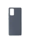 Mey İthalat®  Samsung Galaxy Note 20 Kılıf Nano içi Kadife Silikon - Gri