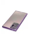 Mey İthalat®  Samsung Galaxy Note 20 Ultra Kılıf  Lensli Silikon - Mor