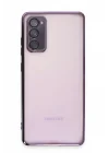 Mey İthalat®  Samsung Galaxy S20 FE Kılıf  Lensli Silikon - Mor