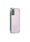 Mey İthalat®  Samsung Galaxy S20 FE Kılıf  Lensli Silikon - Yeşil