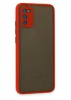 Mey İthalat®  Samsung Galaxy S20 FE Kılıf Montreal Silikon Kapak - Kırmızı