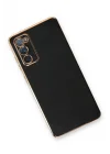 Mey İthalat®  Samsung Galaxy S20 FE Kılıf Volet Silikon - Siyah