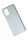 Mey İthalat®  Samsung Galaxy S20 Plus Kılıf Nano içi Kadife Silikon - Sky Blue