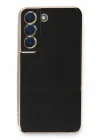 Mey İthalat®  Samsung Galaxy S21 FE Kılıf Volet Silikon - Siyah