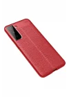 Mey İthalat®  Samsung Galaxy S21 Kılıf Auto Focus Kapak - Kırmızı